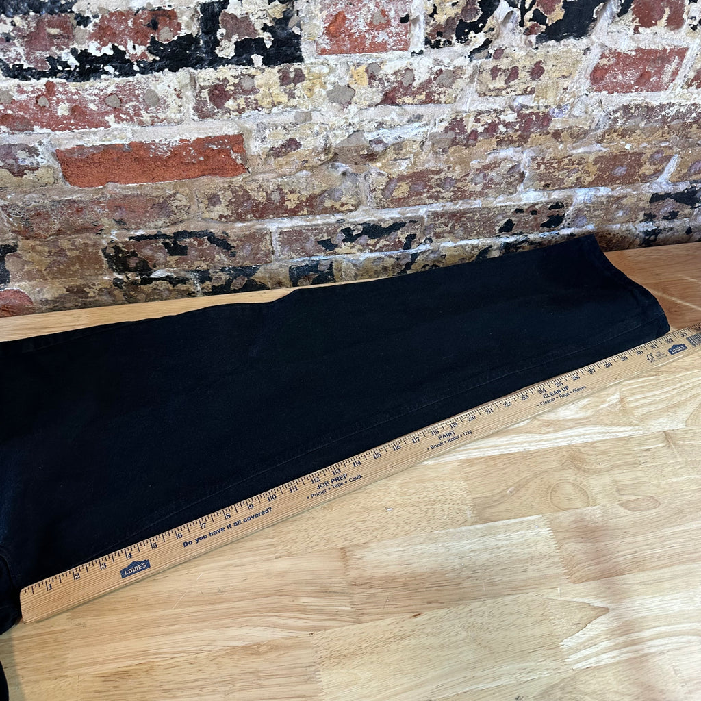 VTG Carhartt B17 Black Jeans Mens 35x32