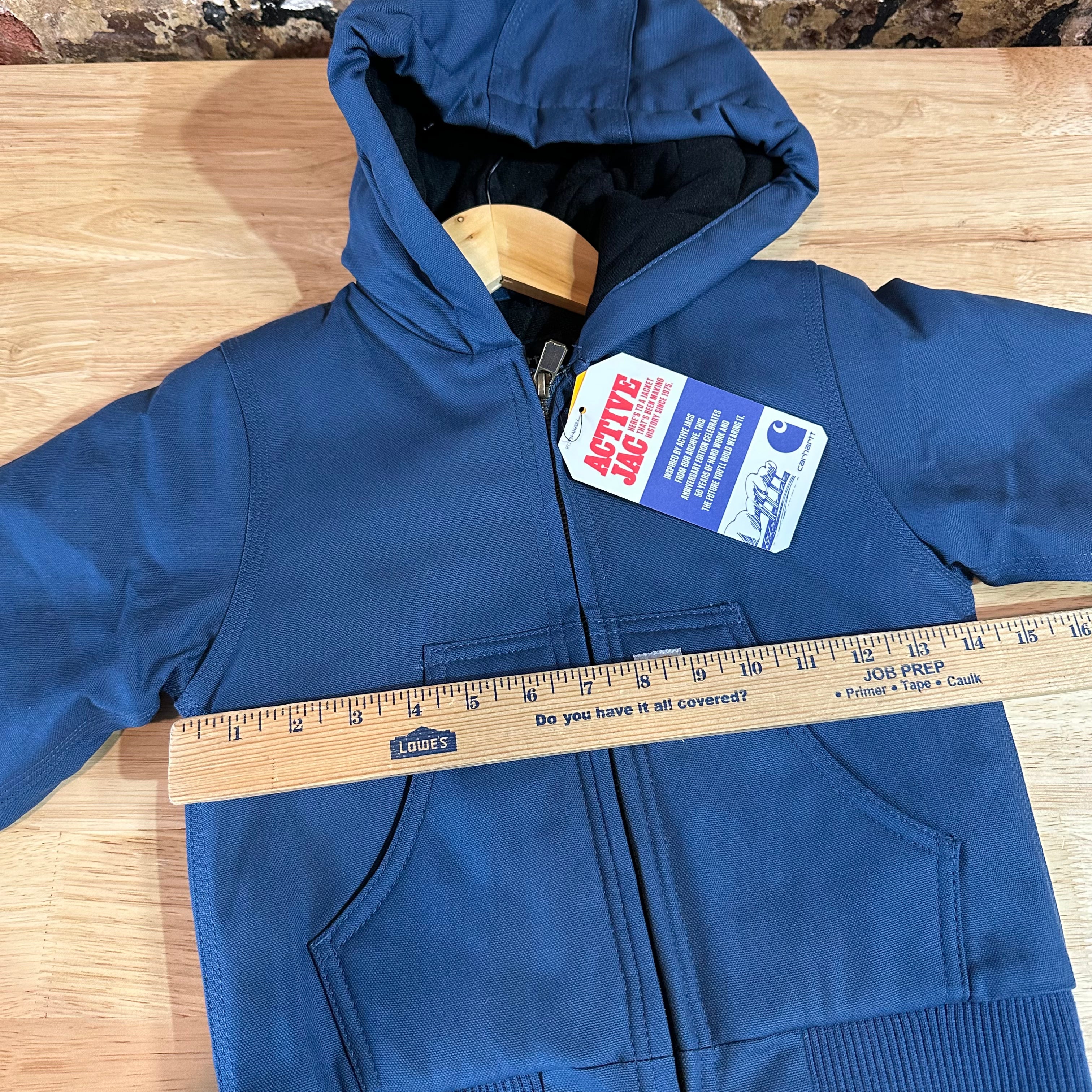 Carhartt Boys 3T Blue Jacket NEW