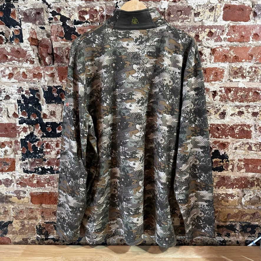 Rocky Men's 2XL L/S 1/4 zip Shirt