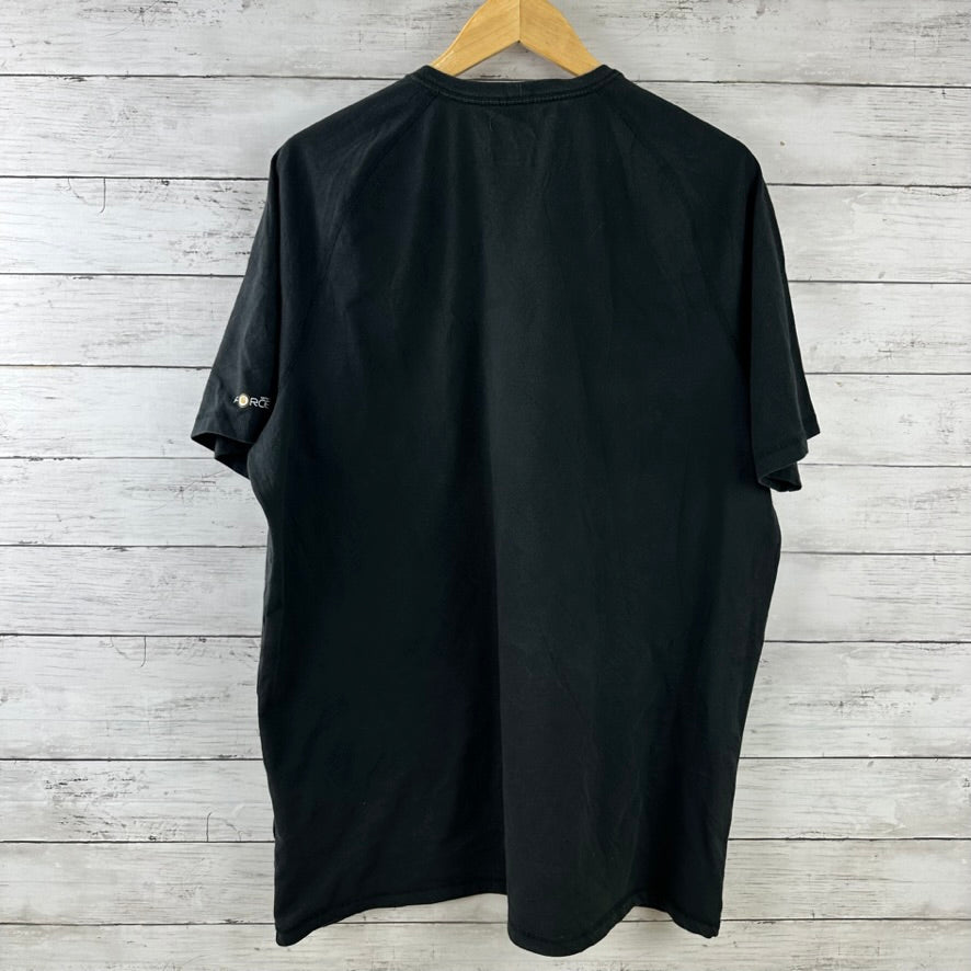 Carhartt Force Men's XL Tall short Sleeve Relaxed Fit T Shirt Pocket T Black