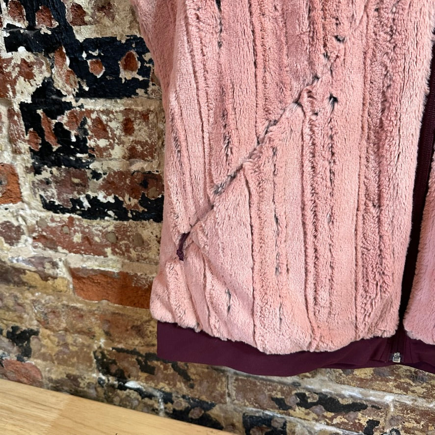 North Face Womens XL Pink FUrlander Vest