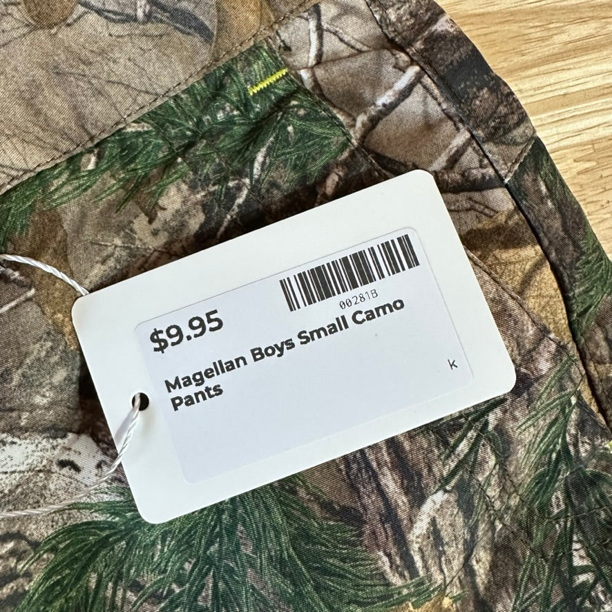 Magellan Brown Camo Pants Boys Small