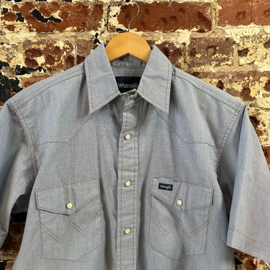 VTG Wrangler Mens Medium Western Shirt