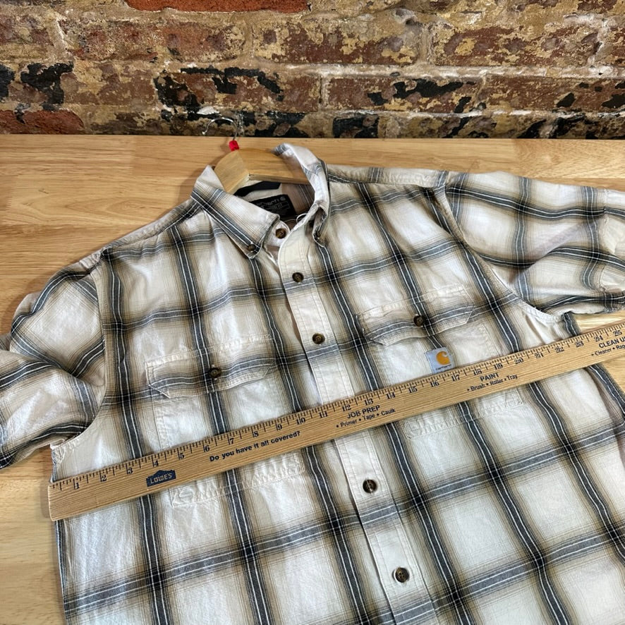 Carhartt Men's Large Tall Button Up Shirt