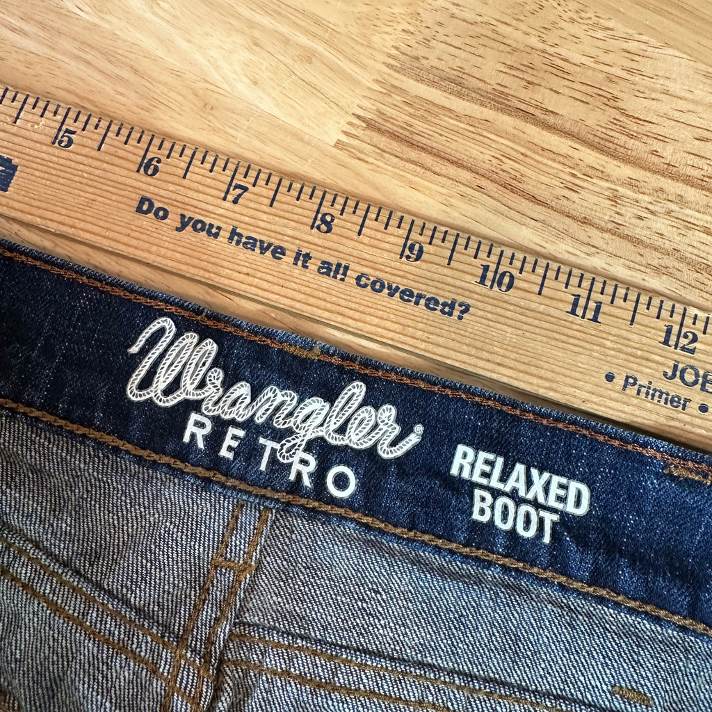 Wrangler Retro Mens 32x30 Bootcut Jeans