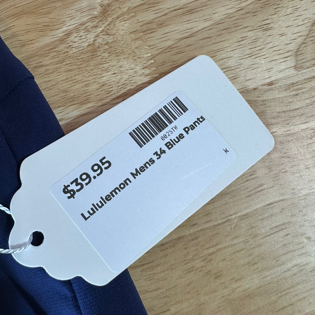 Lululemon Pants Size 34 Casual (measures 34x26.5) bluish