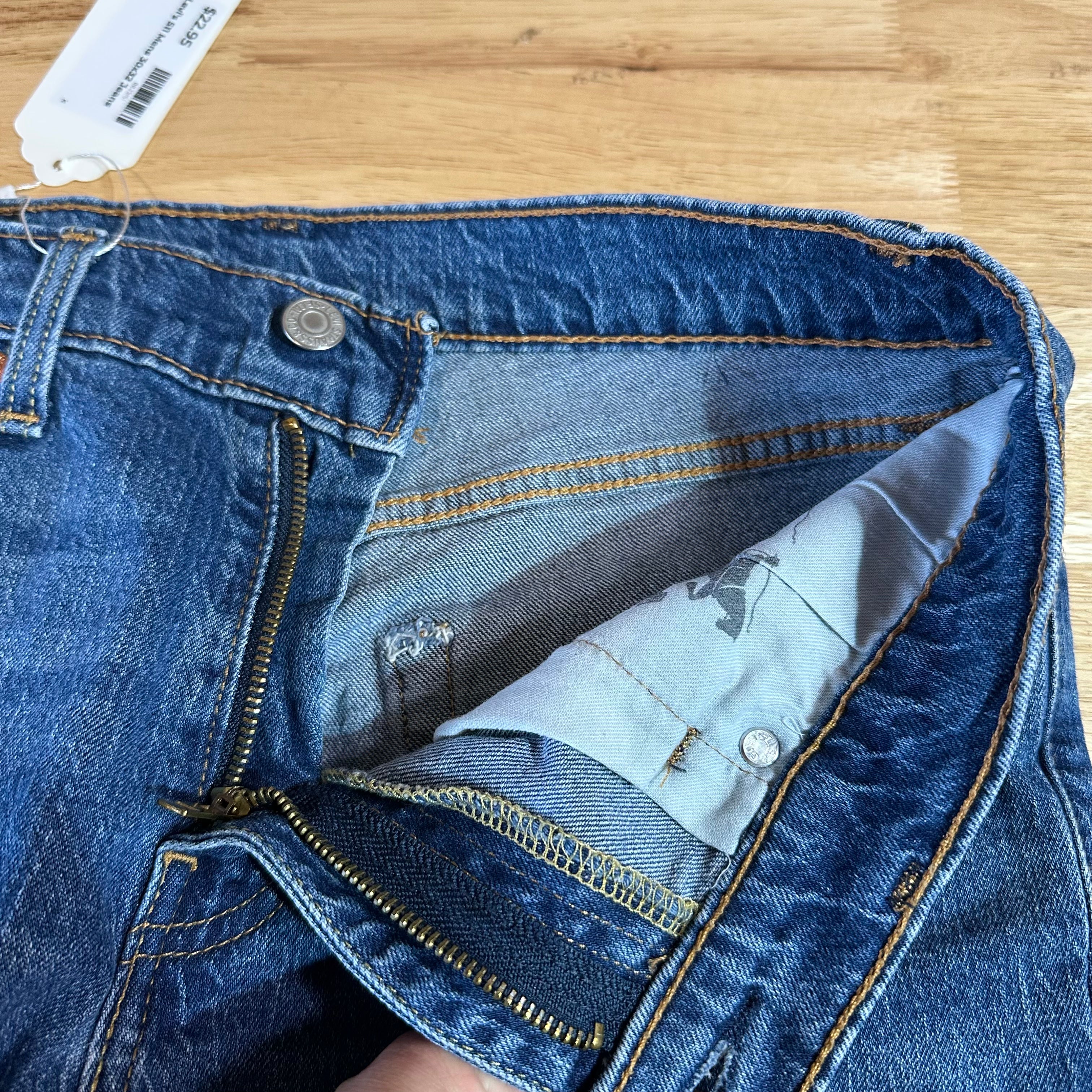 Levis 511 Mens 30x32 Blue Jeans