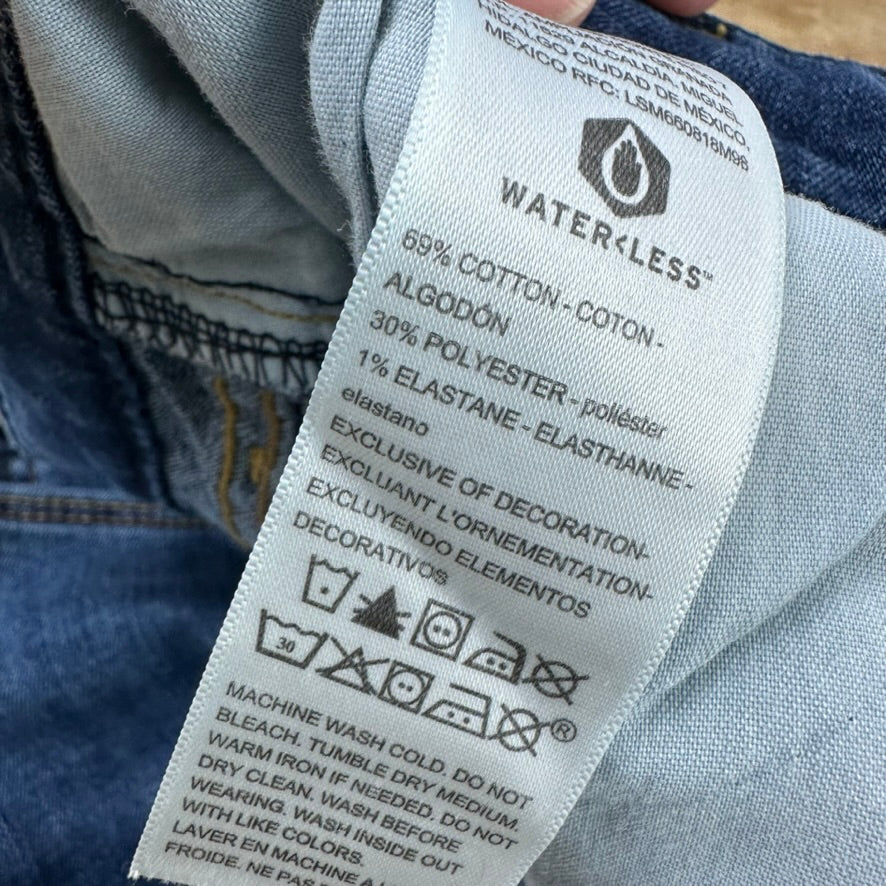 Levi's Cut Off Denim Blue Jean Shorts Womens 8/29 Distressed - 31x8"