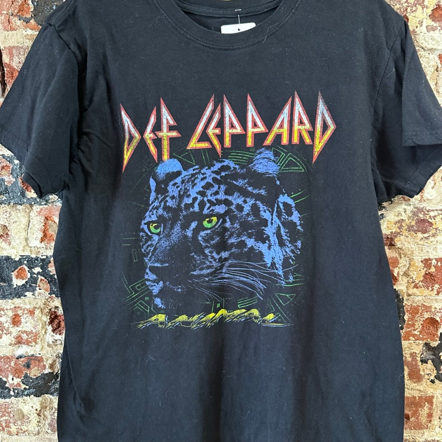 Def Leppard Womens Large S/S T-Shirt