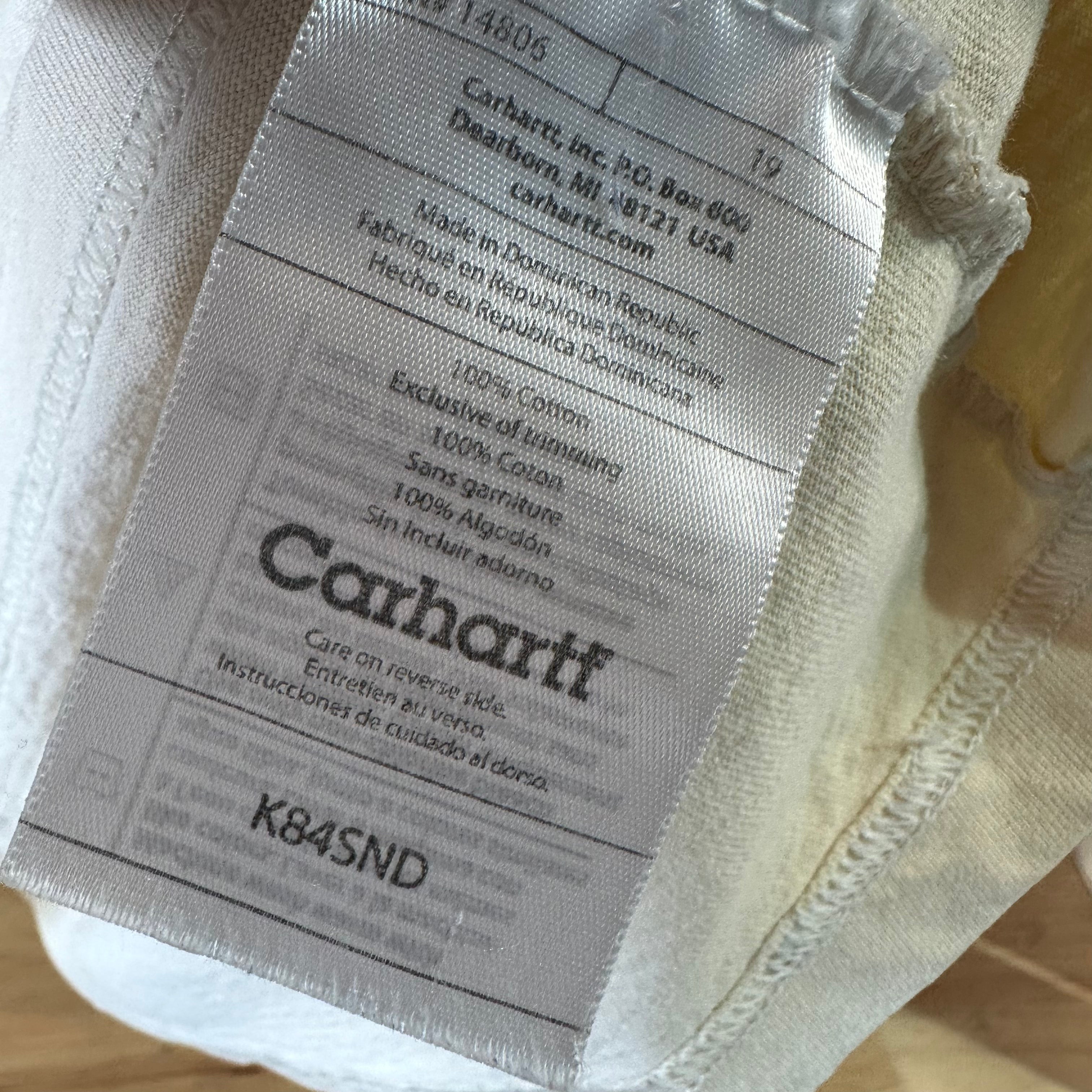 Carhartt Men's 2XL S/S T-Shirt