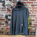 Carhartt Hoodie Sweatshirt Mens XL Tall Gray K288
