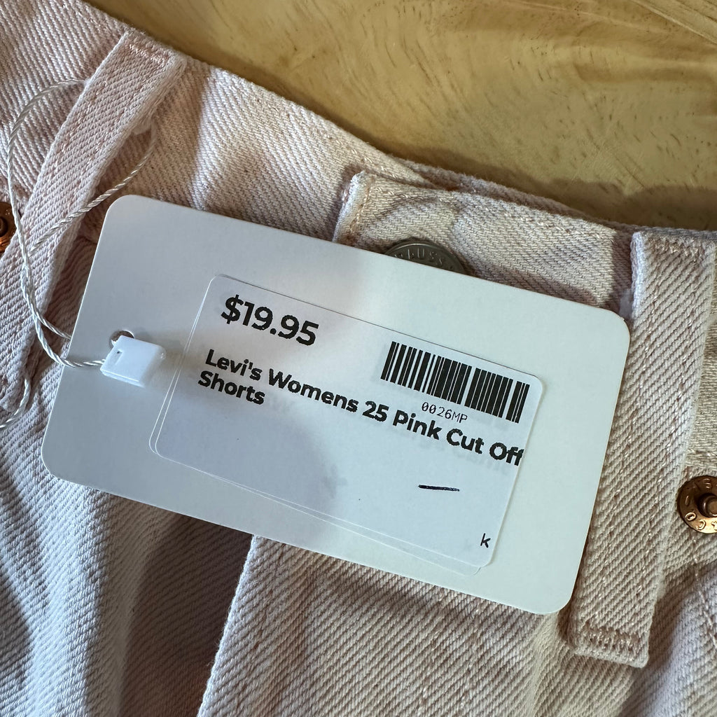 Levi's Cut off Jean Shorts Womens 25