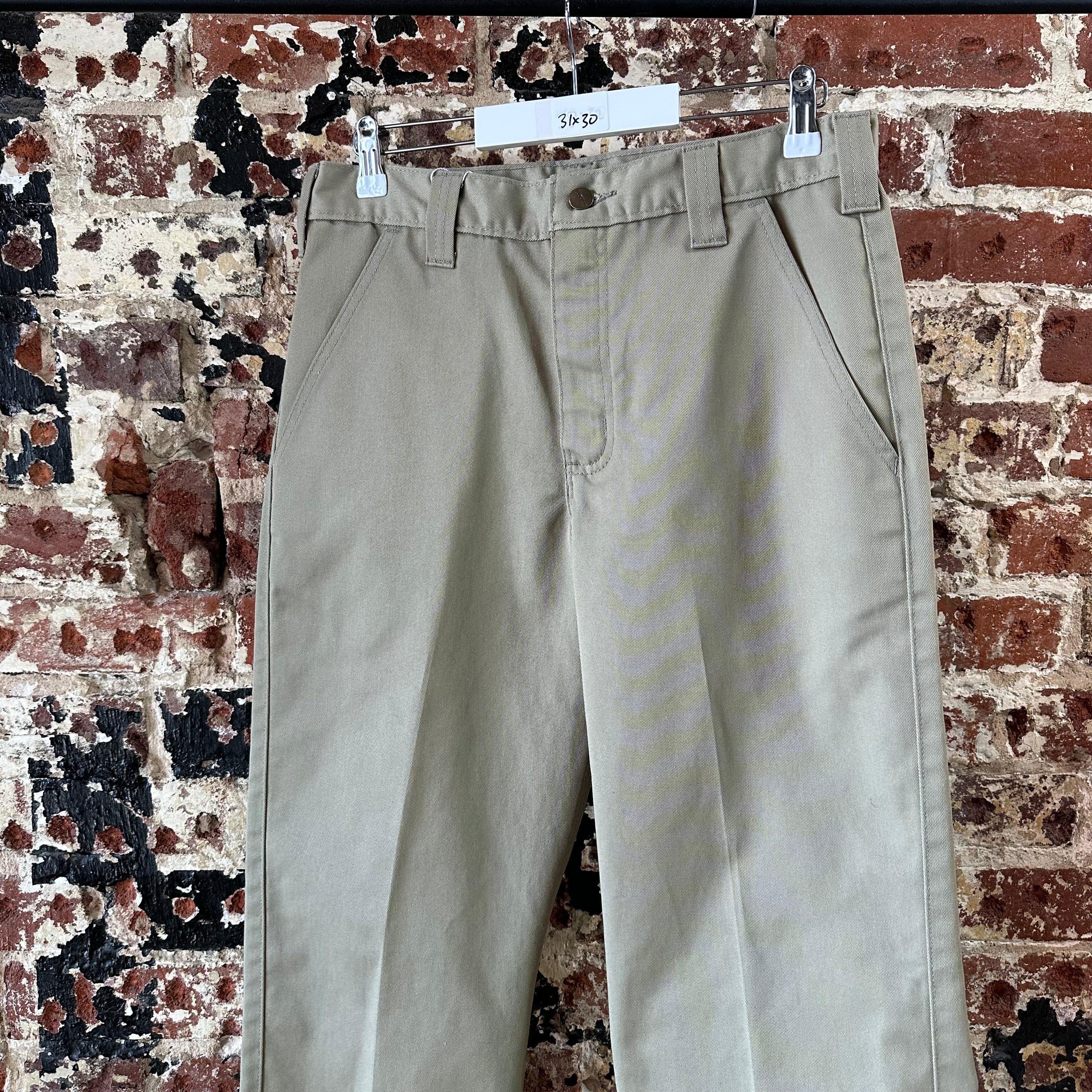 Carhartt Mens 31x30 Tan Twill Pants