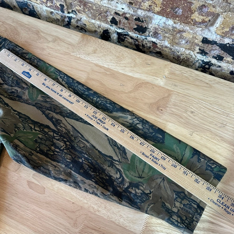 Vintage Trebark Shirt Mens 2XL Brown Green Camo Hunting Button Up Field Camp