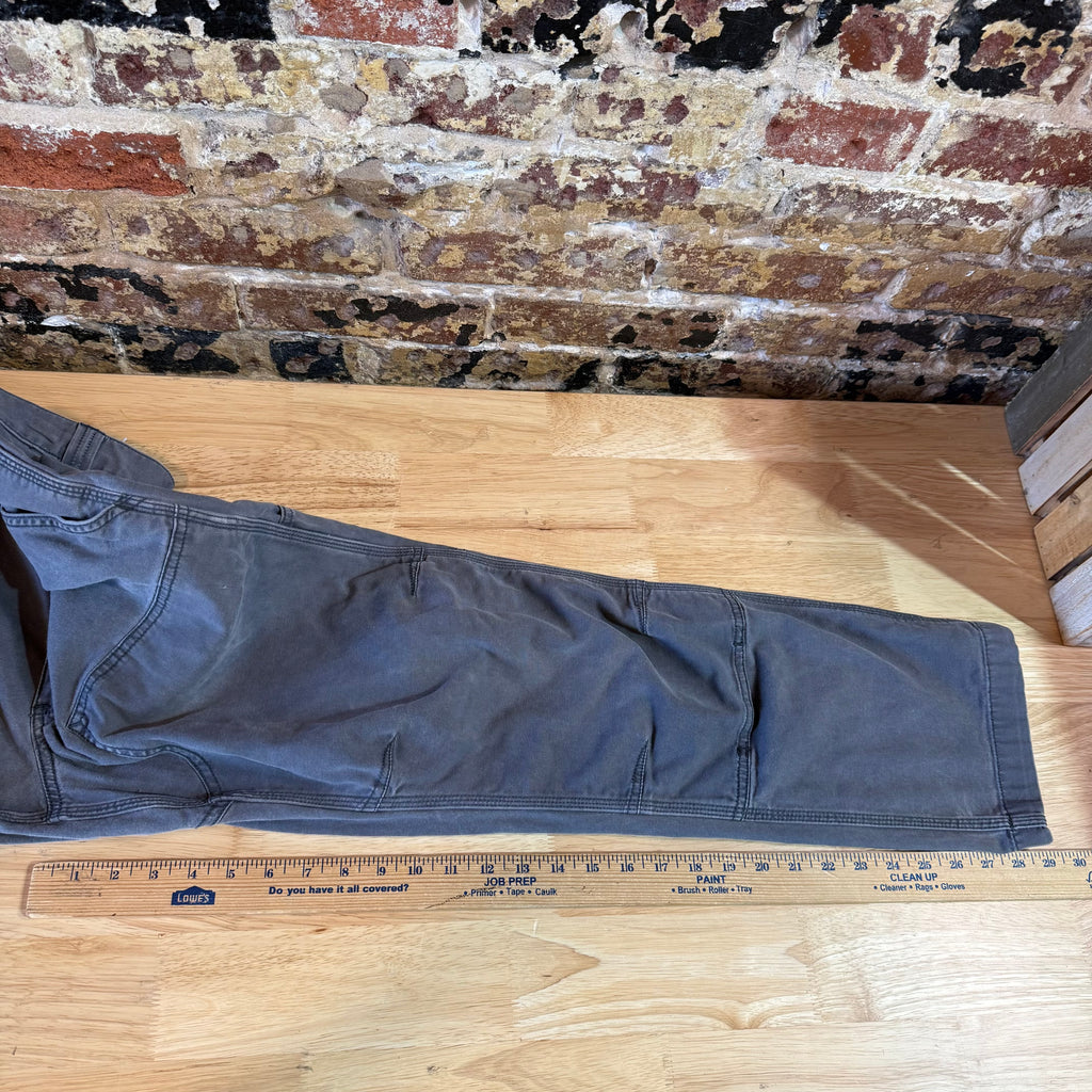 Carhartt Double Knee Gray Pants Mens 32x30