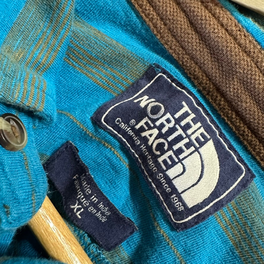 North Face Mens XL Blue Polo