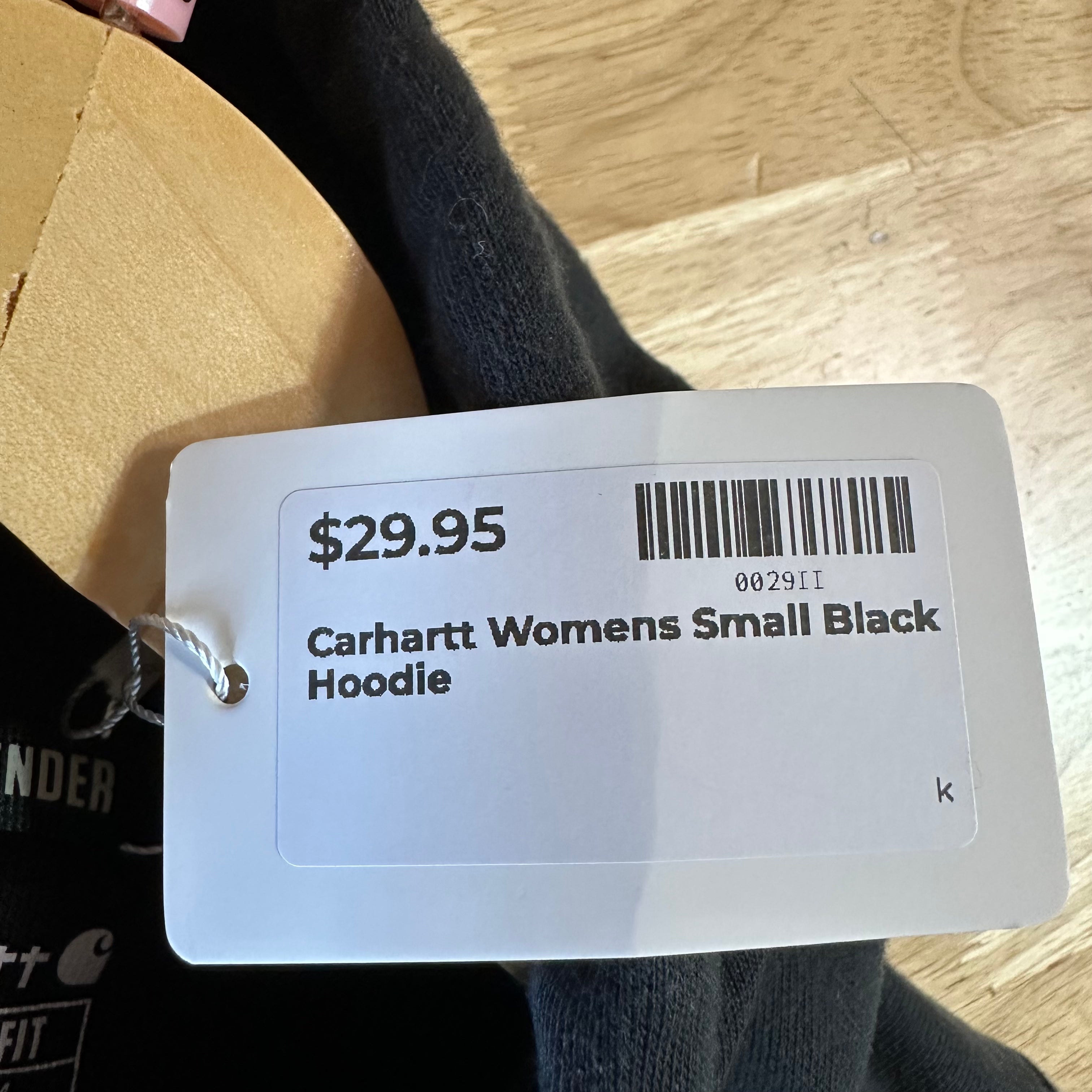 Carhartt Black Womens Small Hoodie