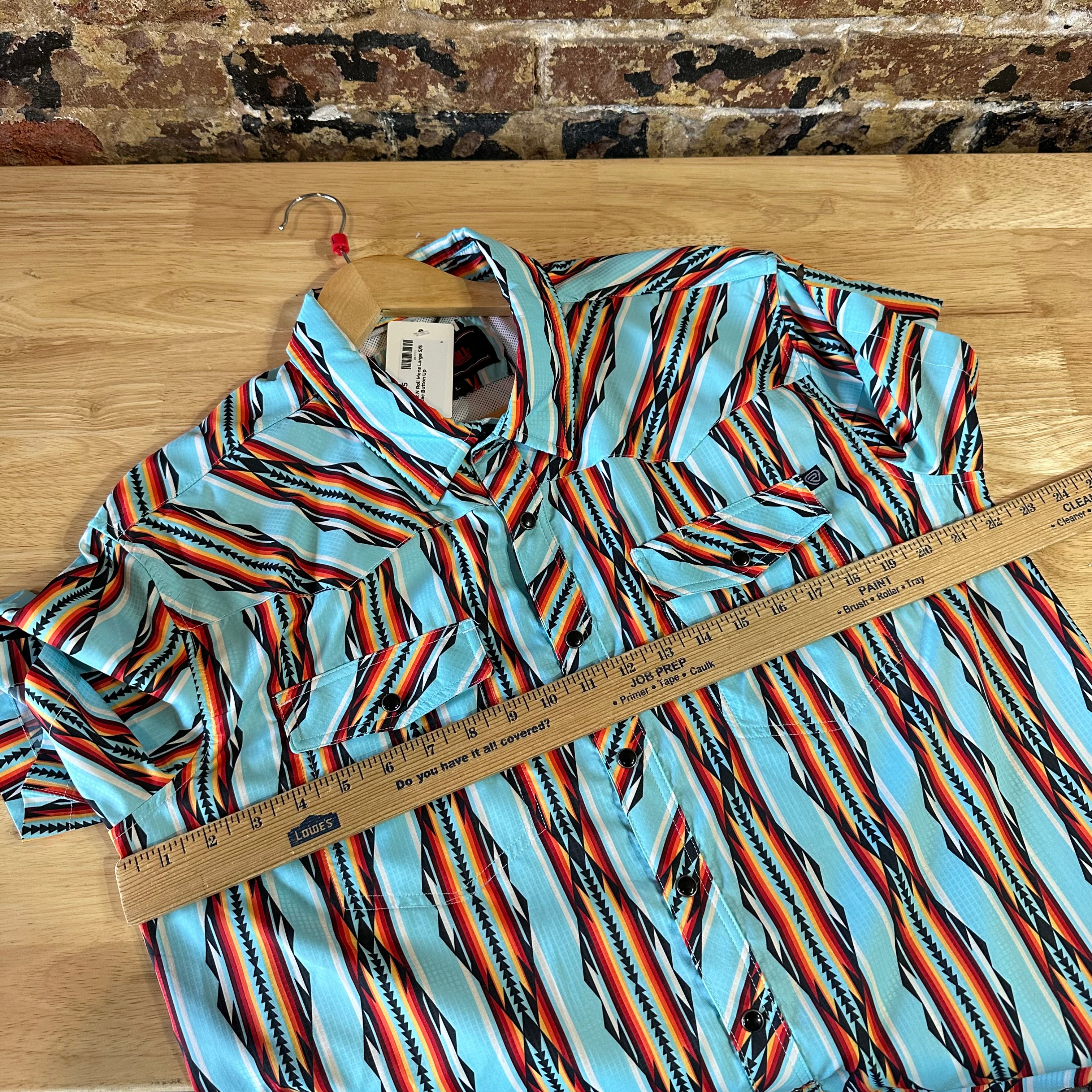 Rock N Roll Men's Large Western Shirt
