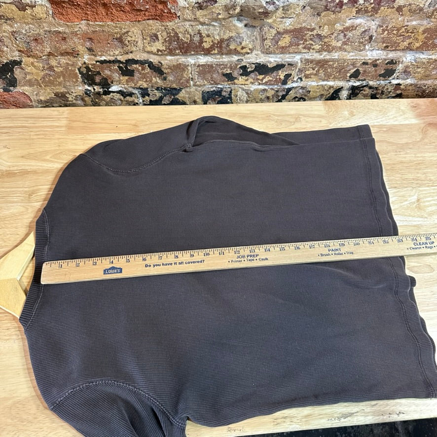 Carhartt Womens XL Brown Henley Thermal