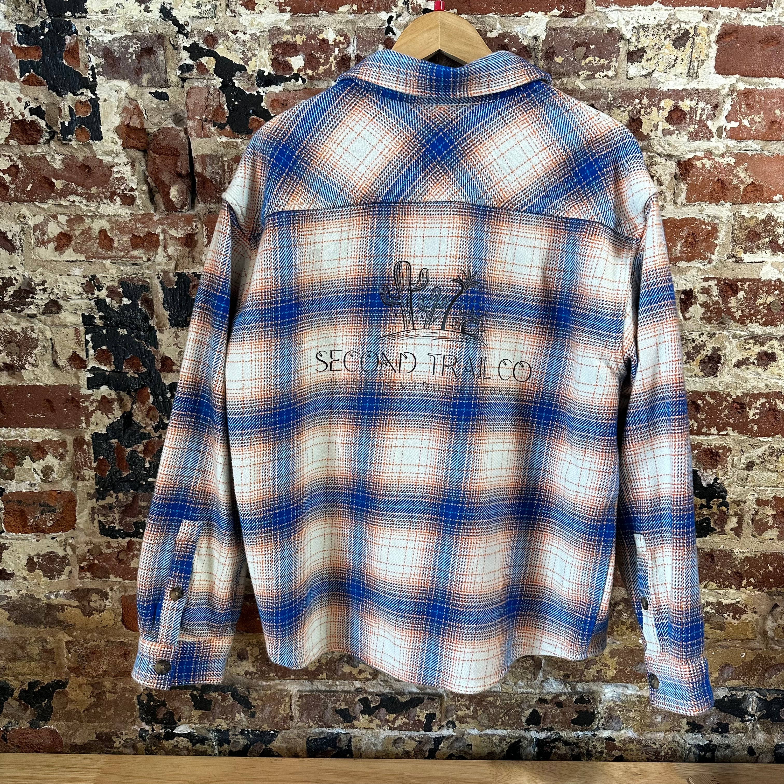 Second Trail Flannel Large Shacket Shirt