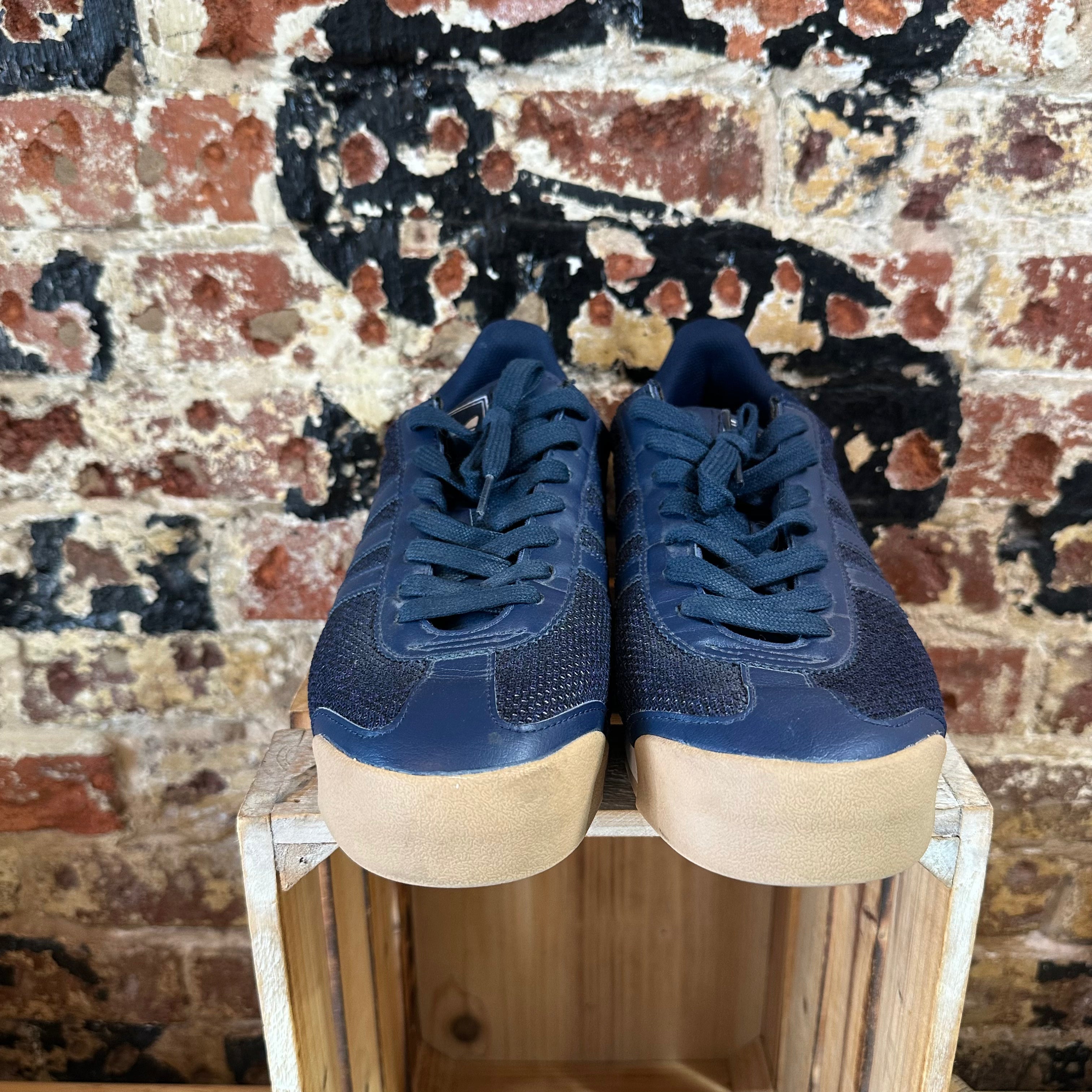Adidas Samoa Mens 11 Blue Shoes