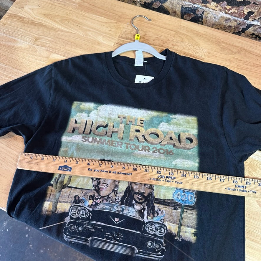 High Road Medium S/S Black T-Shirt