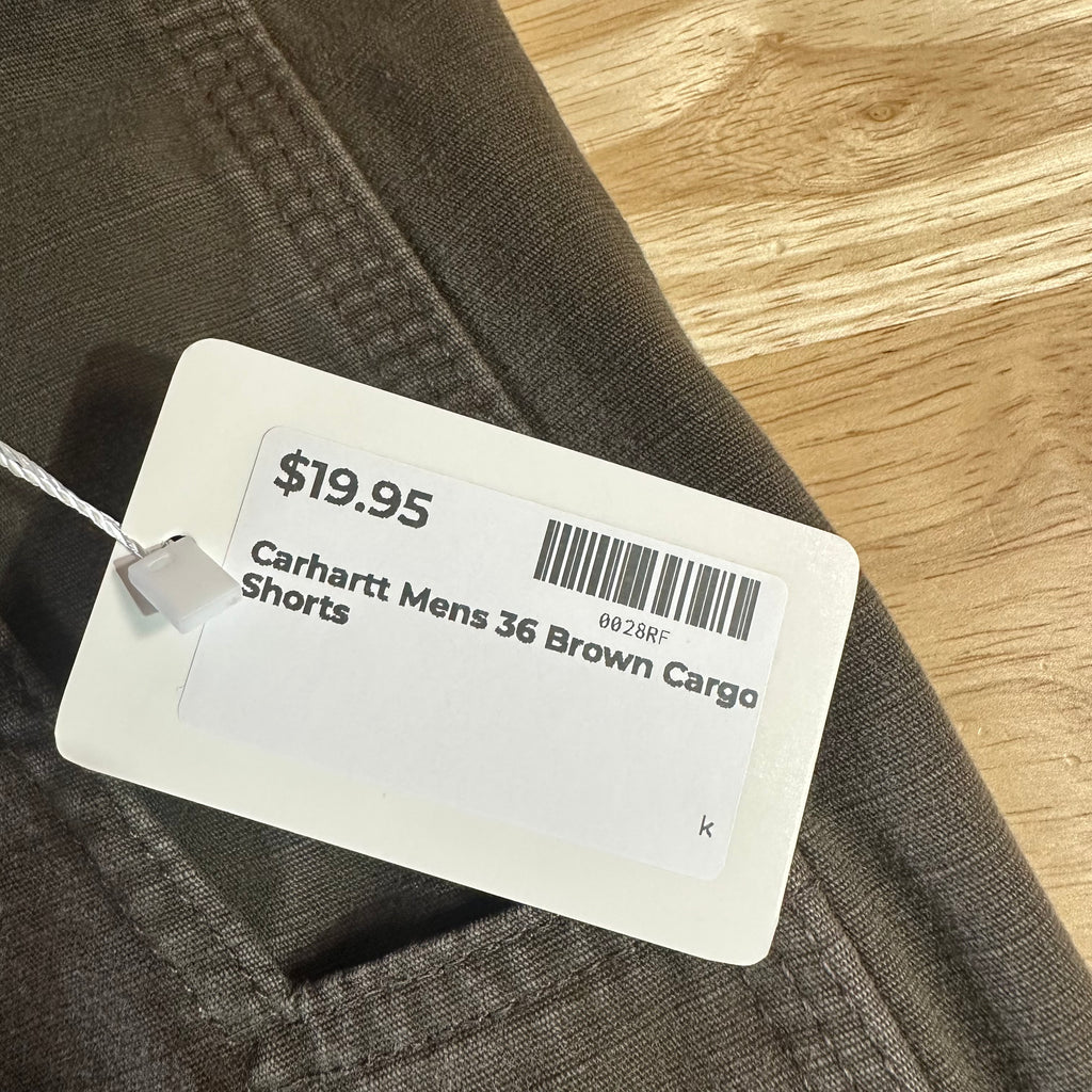 Carhartt Cargo Brown Shorts Mens 38