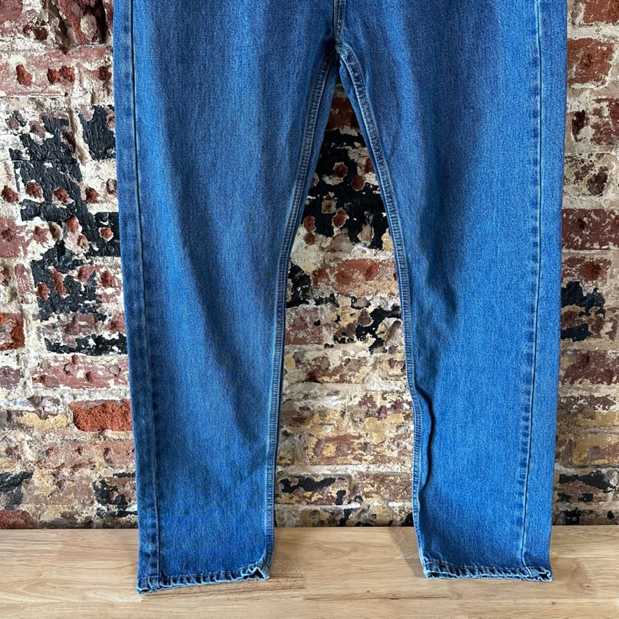Levis 505 Mens 34x34 Blue Jeans