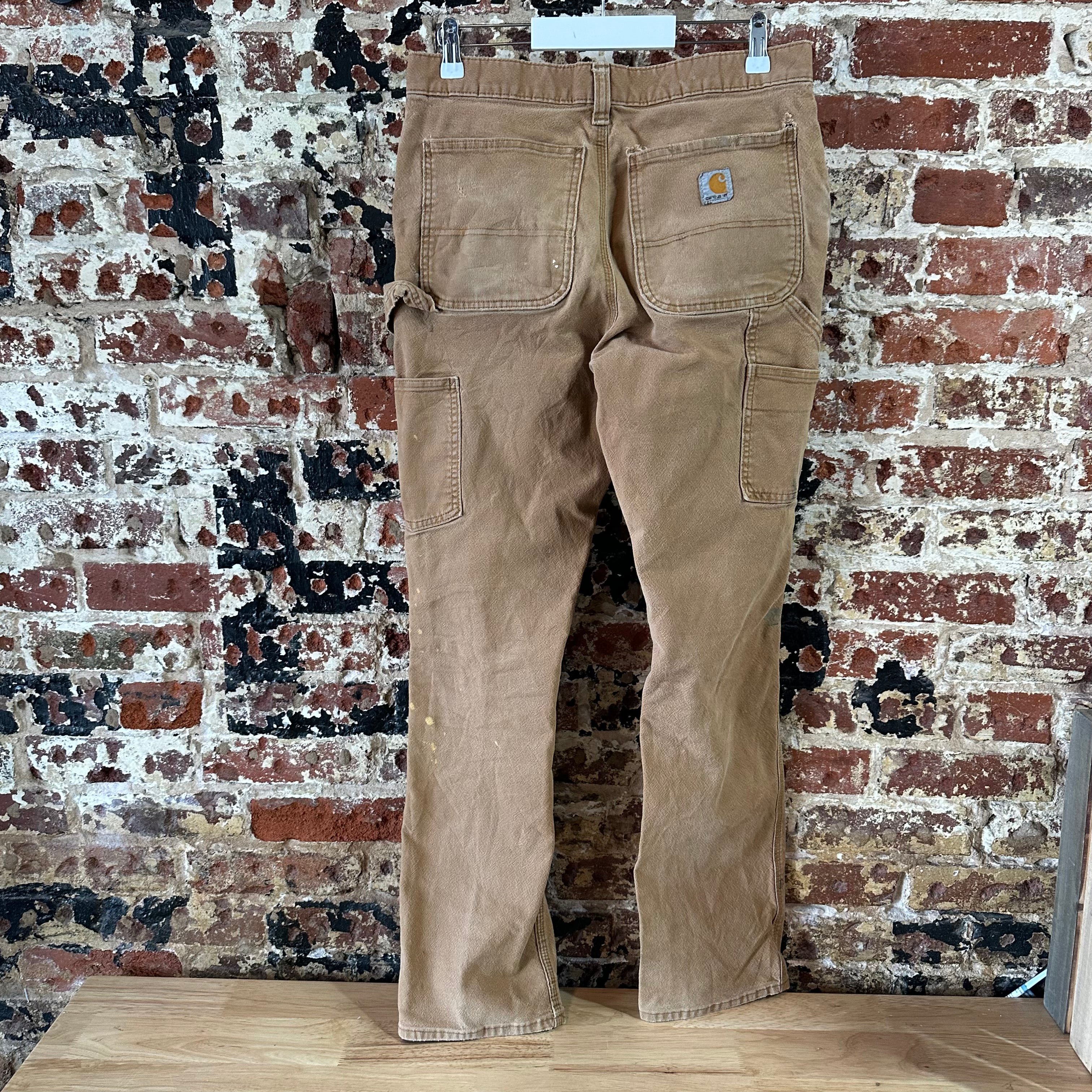 Carahrtt Mens 31x34 Brown Pants
