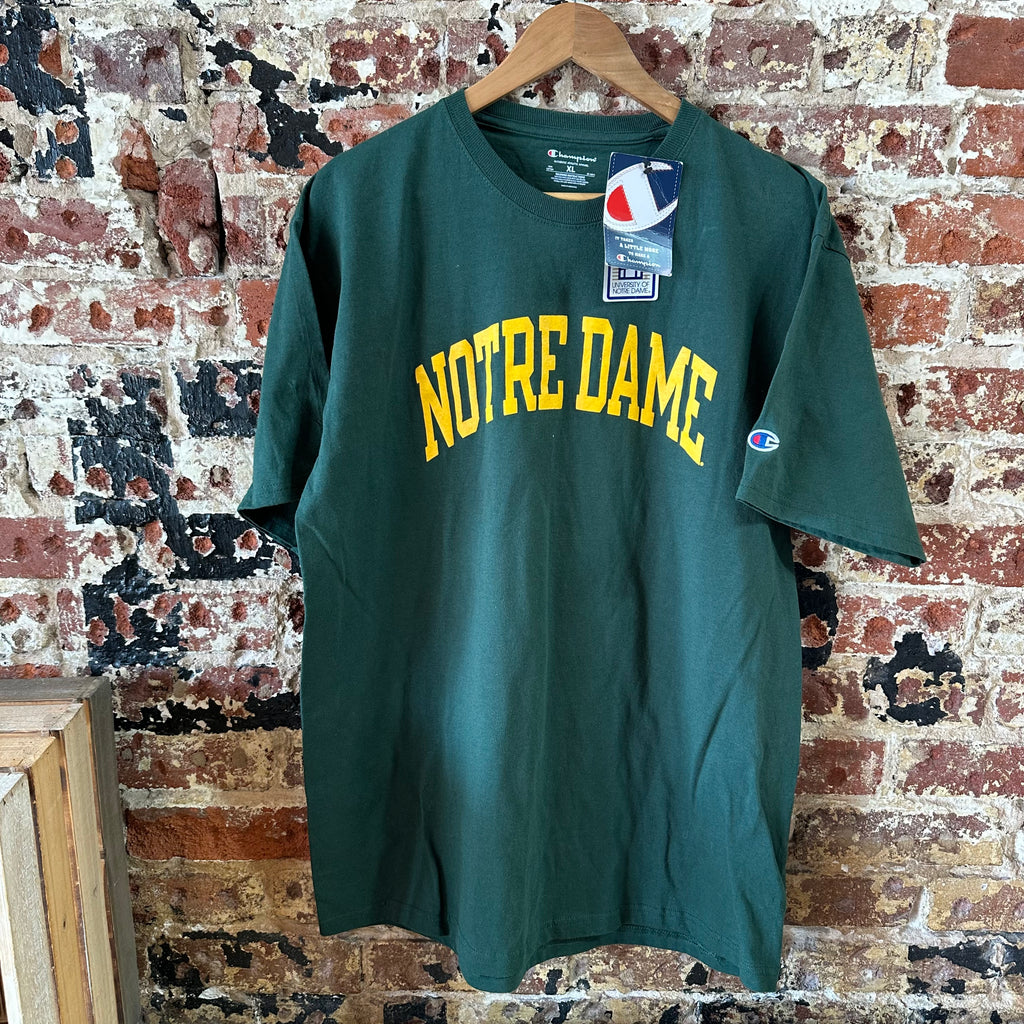 Champion Norte Dame Mens XL S/S T-Shirt NEW