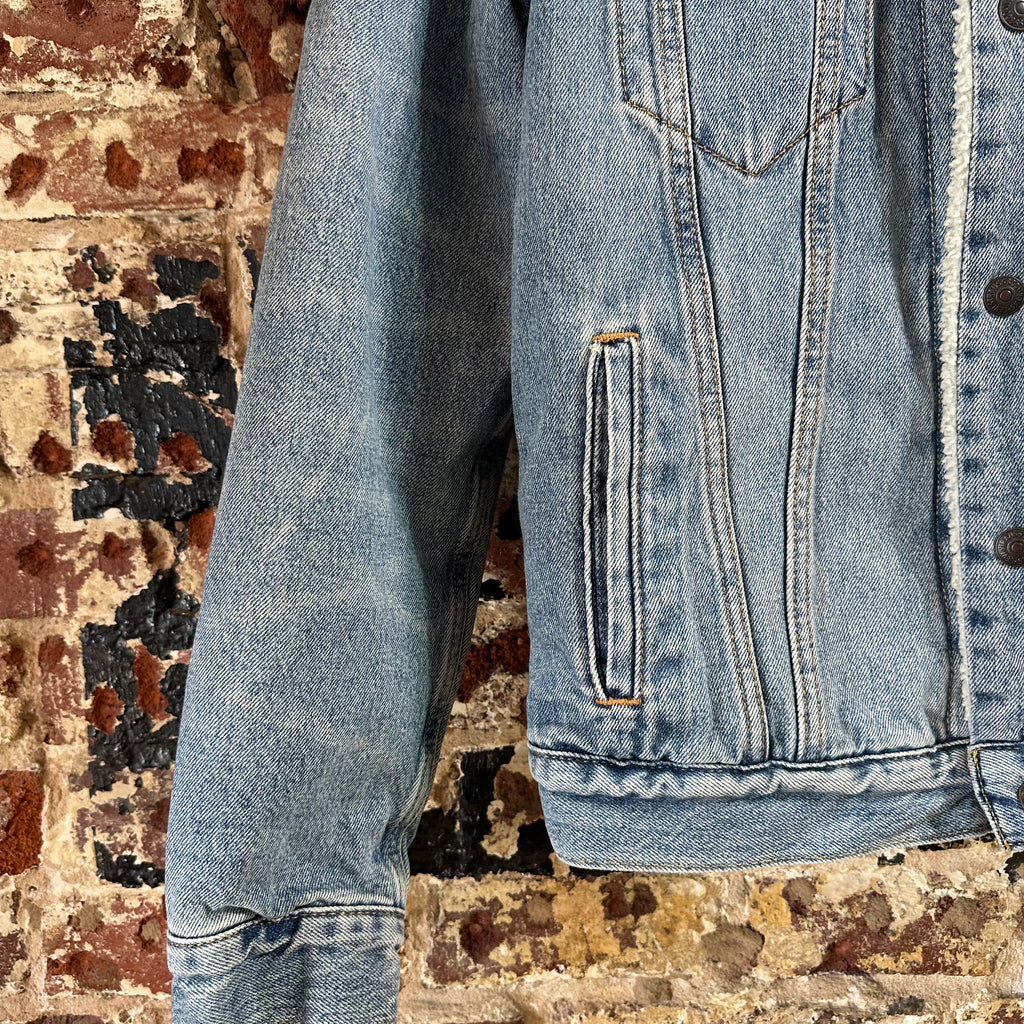 Levi's Mens Medium Sherpa Jean Jacket