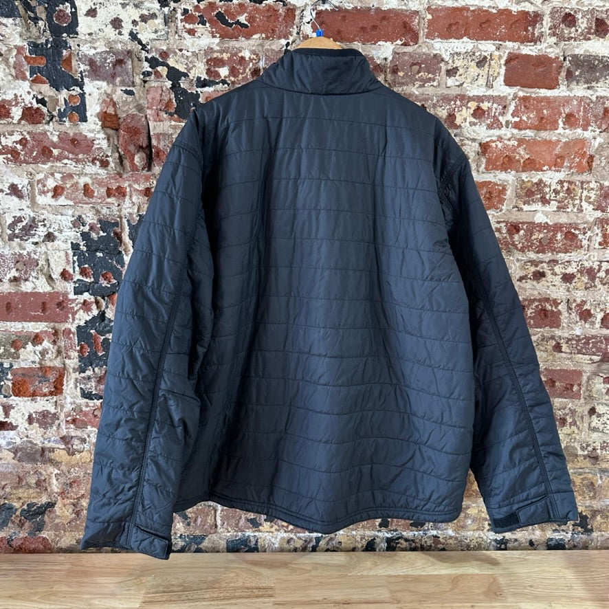 Carhartt Jacket Mens 2XL Puffer Rain Defender Insulated Lightweight Black