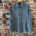 Wrangler Men's Large Plaid Western Shirt