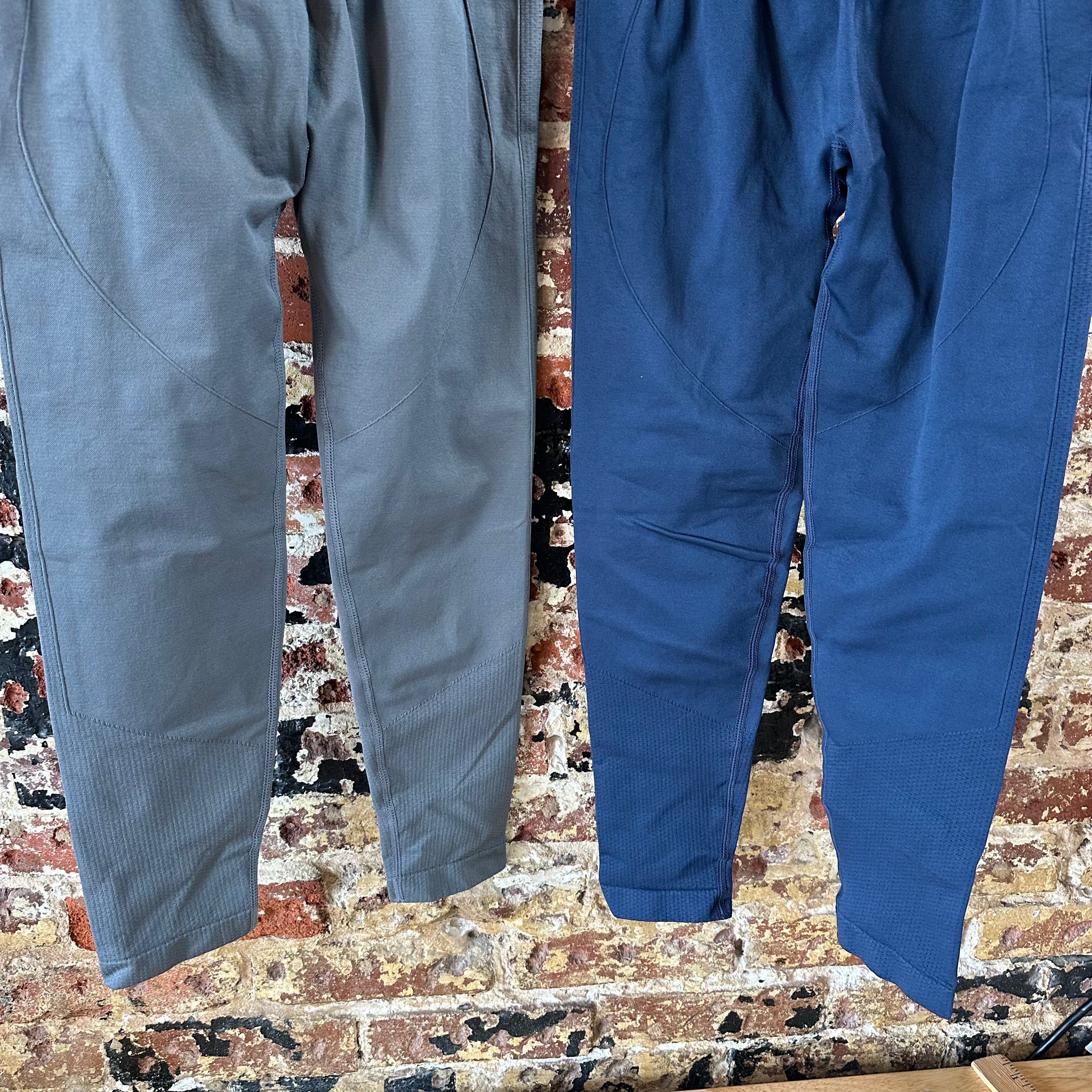 Lot of 2 Halara Womens Large Gray & Blue Leggings NEW