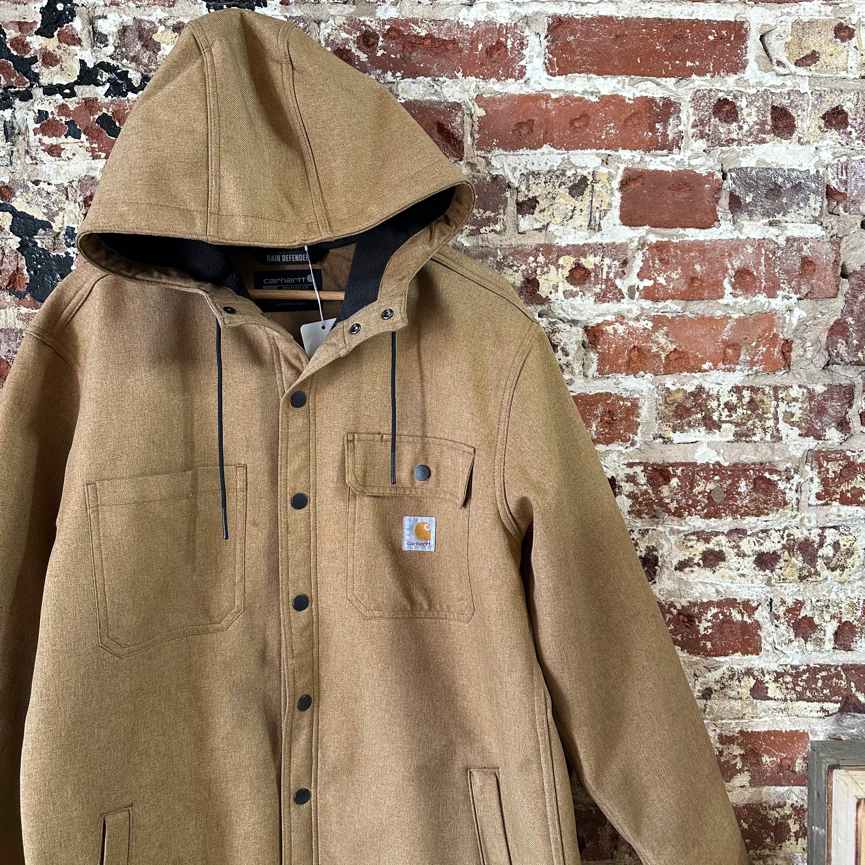 Carhartt Rain Defender Brown JacketMens Medium
