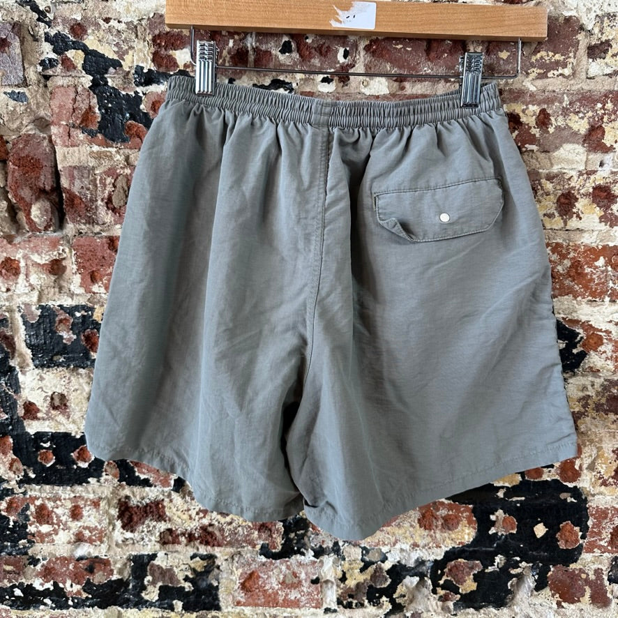 Patagonia Baggies Mens Small shorts 25x4.5" Gray Swim Mesh lined Swim