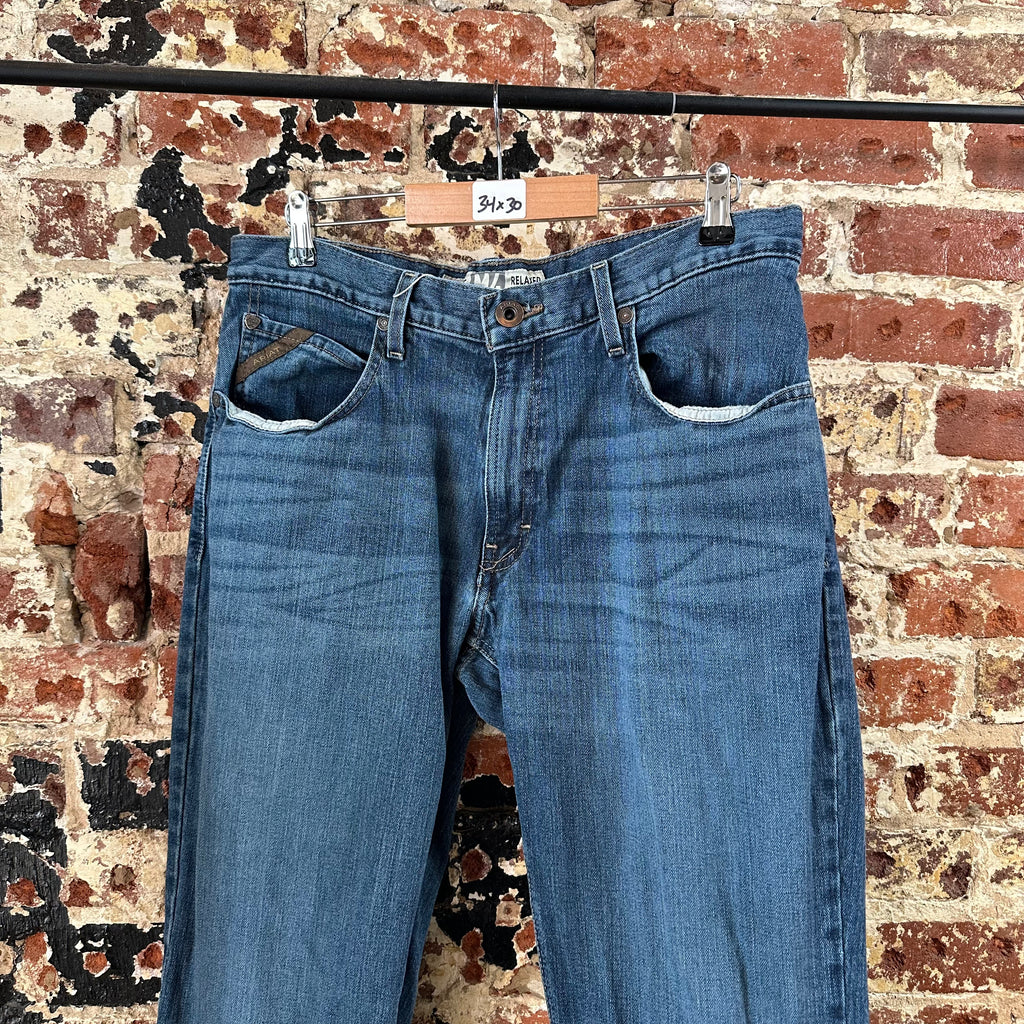 Ariat M4 Mens 34x30 Blue Jeans