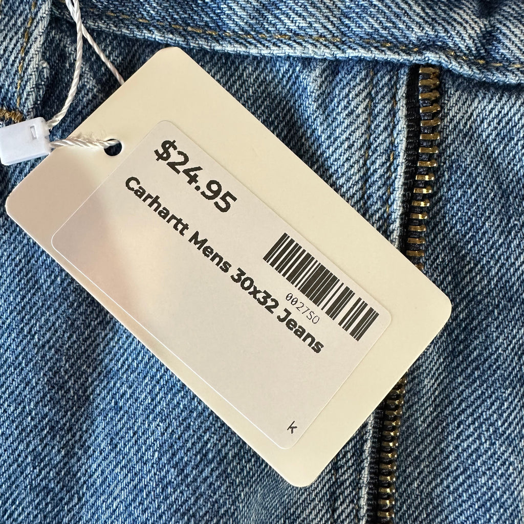 Carhartt Mens 30x32 Jeans