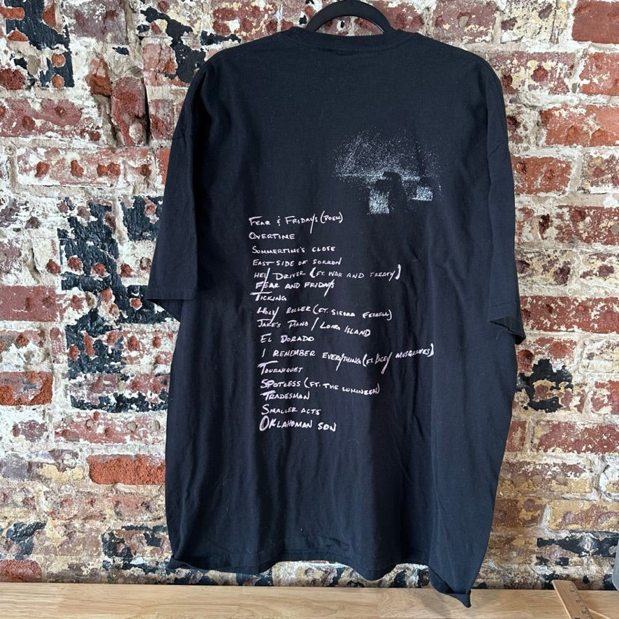 Zach Bryan Men's 2XL S/S Black T-Shirt
