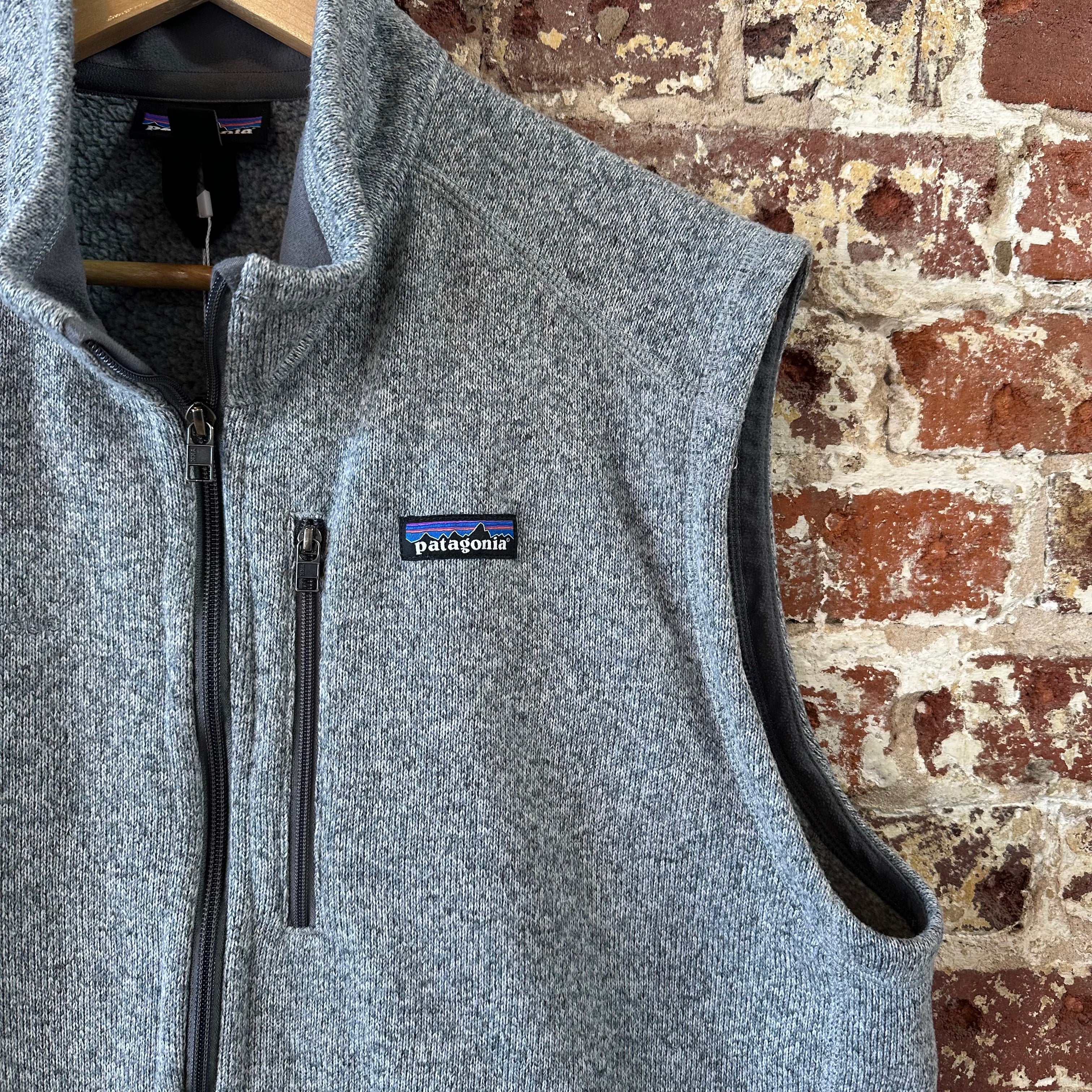 Patagonia Better Sweater Vest Gray Men's Size 2XL - company logo