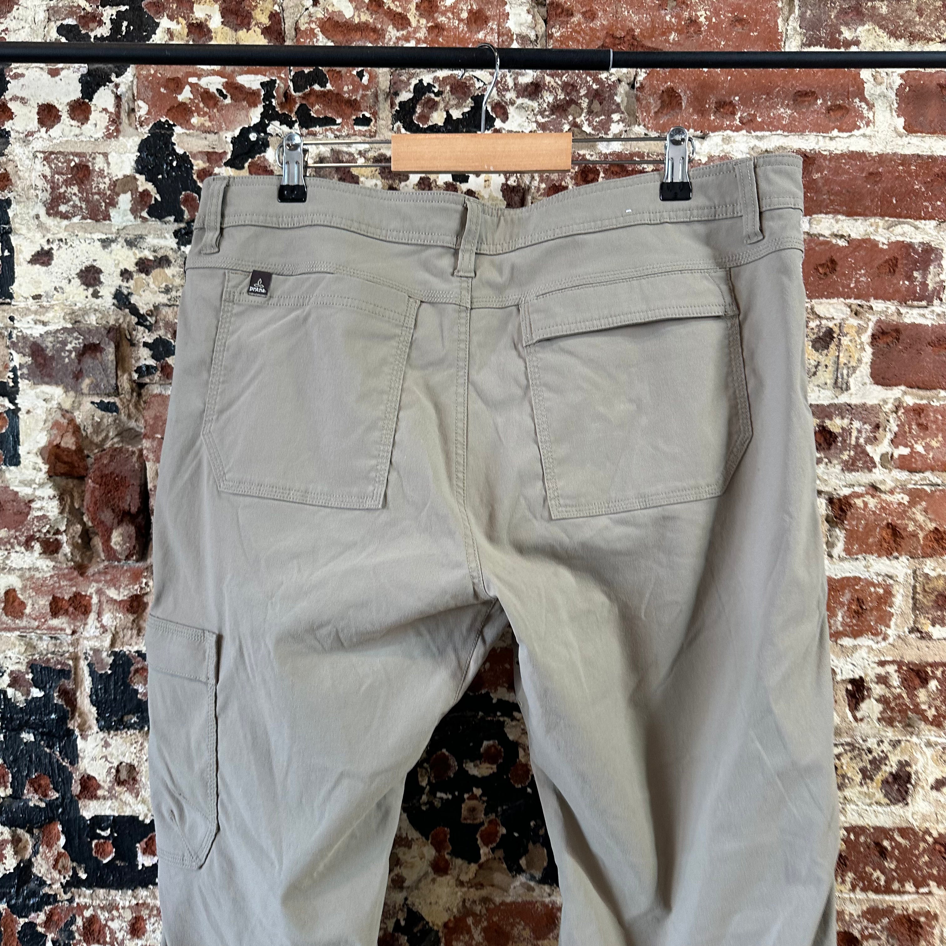 Prana Mens 38x29 Tan Pants