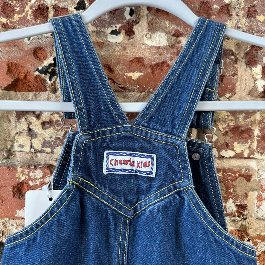 Girls 2T Jean Bibs