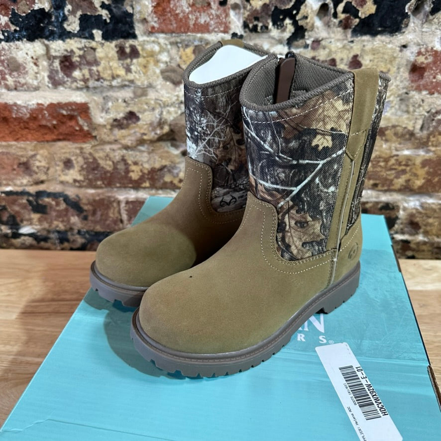 Magellan Youth Kids size 2 Brown Camo Boots NEW