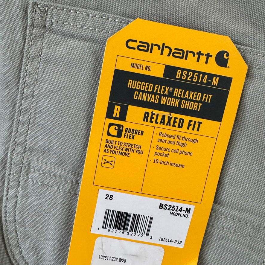 Carhartt Mens 28 Tan Shorts NEW
