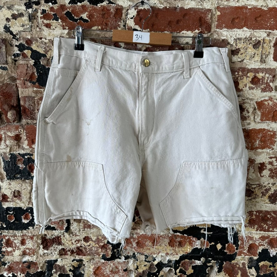 Carhartt Mens 34 Tan Shorts