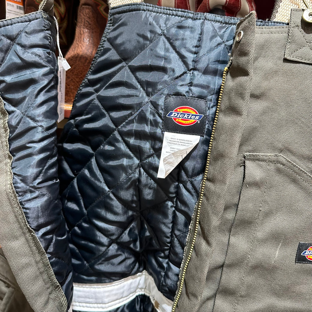 Dickies Mens 3XL Brown Bibs