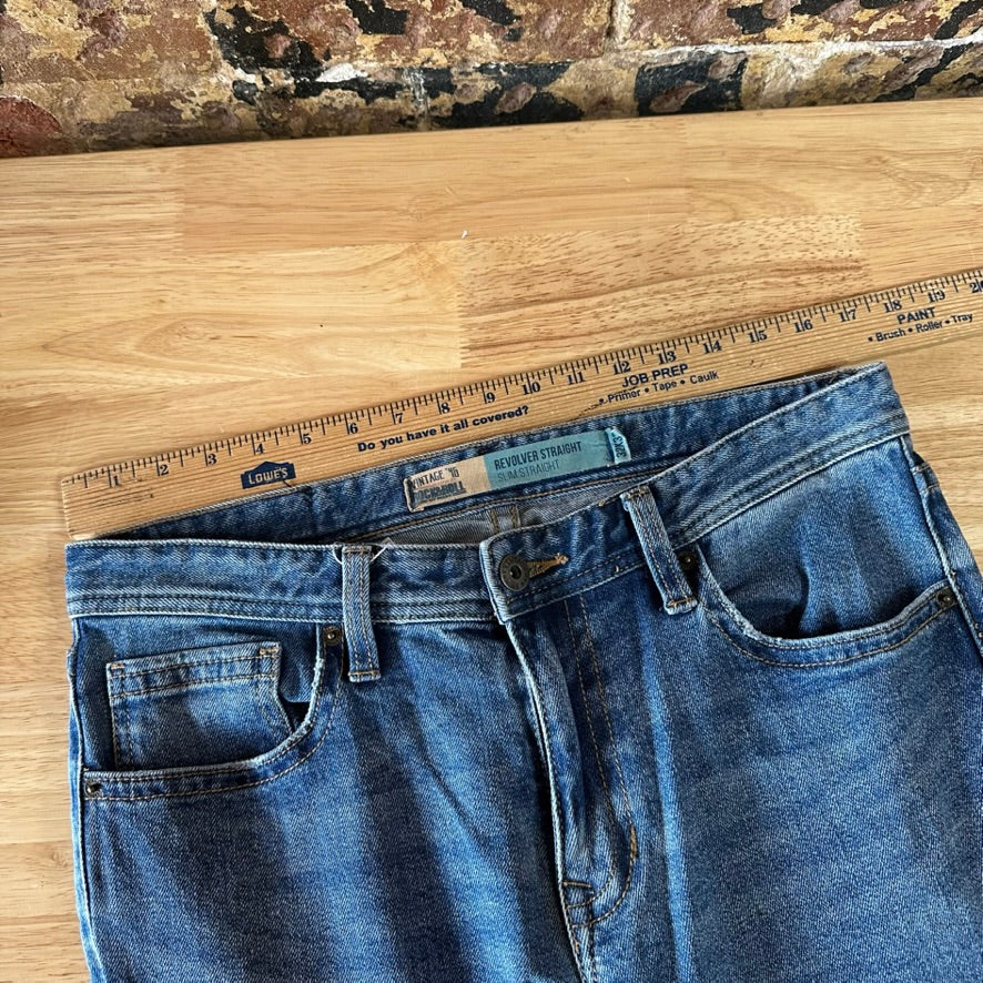 Rock N Roll Mens 32x32 Blue Jeans