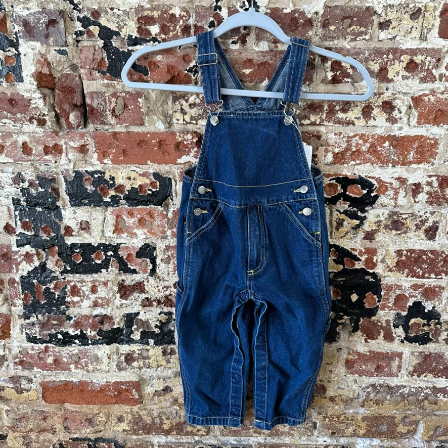Girls 2T Jean Bibs