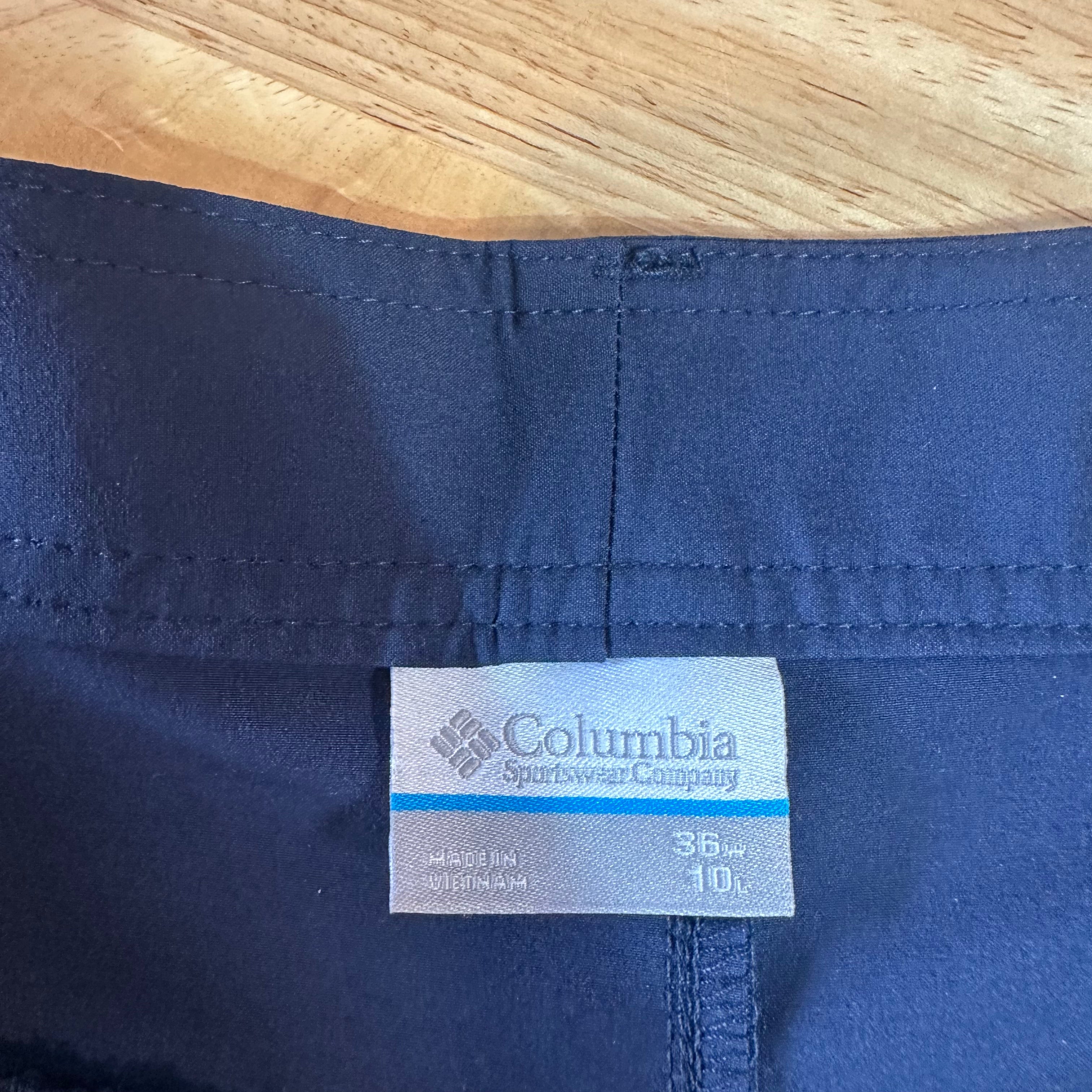 Columbia Mens 36 Blue Shorts NEW