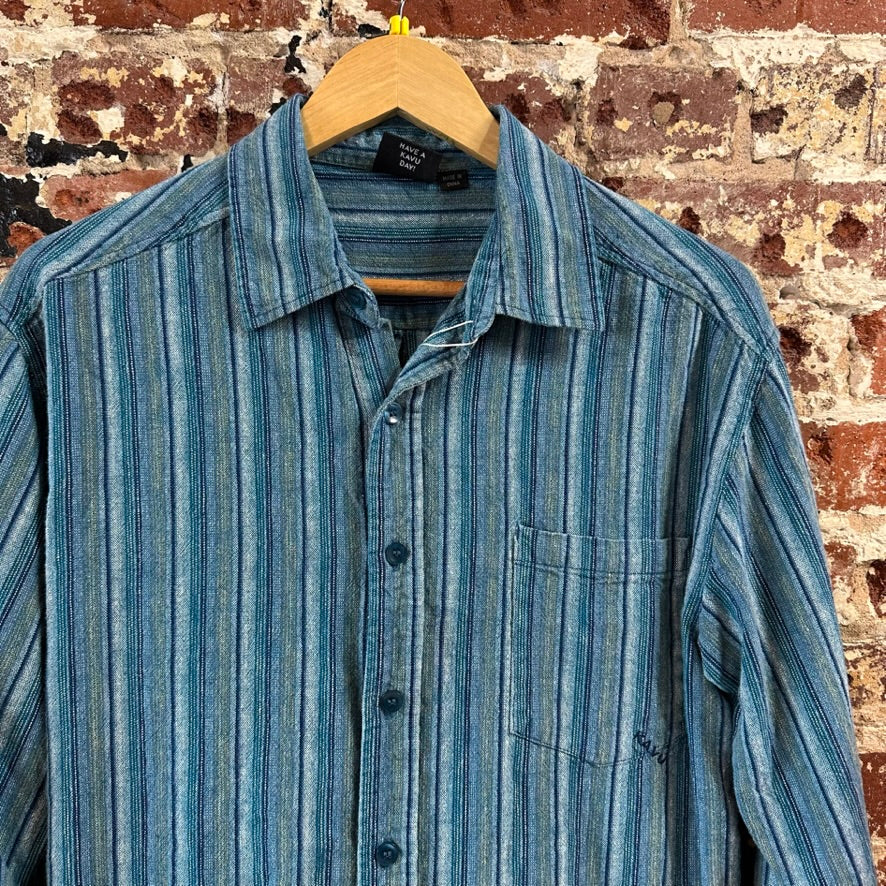 Kavu Button Up Shirt Mens Medium